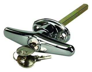T-Handle JR Products 10885 Replacement For Many Truck Caps/ Bed Covers/ Tool Boxes; Chrome Plated; Die Cast Steel - Young Farts RV Parts