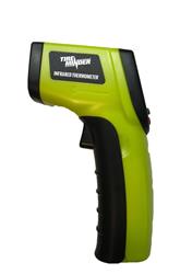 Thermometer Minder Research TM22290VP Use To Measure Surface Temperature Of Tires/ Electrical Maintenance/ Engines, Digital LCD Display With Backlight, Handheld, Infrared Measurement, Battery Powered, With 2 AAA Batteries, Green/ Black, Plastic - Young Farts RV Parts