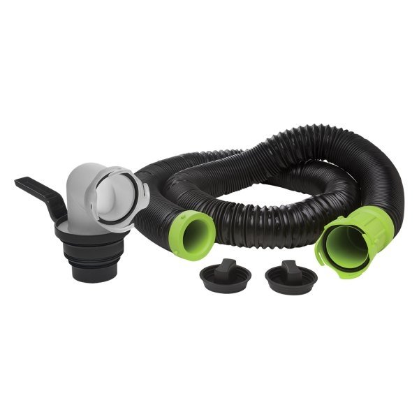 Thetford 17858 - Titan 15' Black Premium Sewer Kit with Bilingual Package - Young Farts RV Parts
