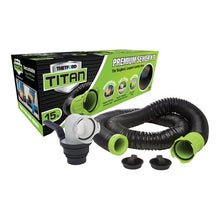 Load image into Gallery viewer, Thetford 17858 - Titan 15&#39; Black Premium Sewer Kit with Bilingual Package - Young Farts RV Parts