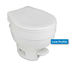 Thetford 31833 Aqua-Magic VI Toilet - Low Profile - White