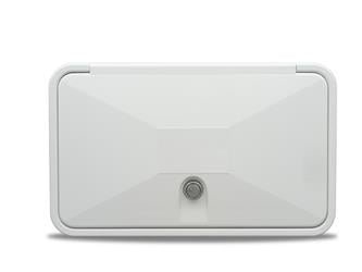 Thetford® 94314 - 7.8"H x 12.6"W Polar White Rectangular Multi-Purpose Access Hatch w/o Door Cutout - Young Farts RV Parts
