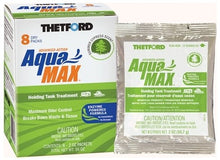 Load image into Gallery viewer, Thetford 96674 - AquaMax Waste Holding Tank Treatment - Summer Cypress - (8) 2 Oz Dry Packets - Young Farts RV Parts