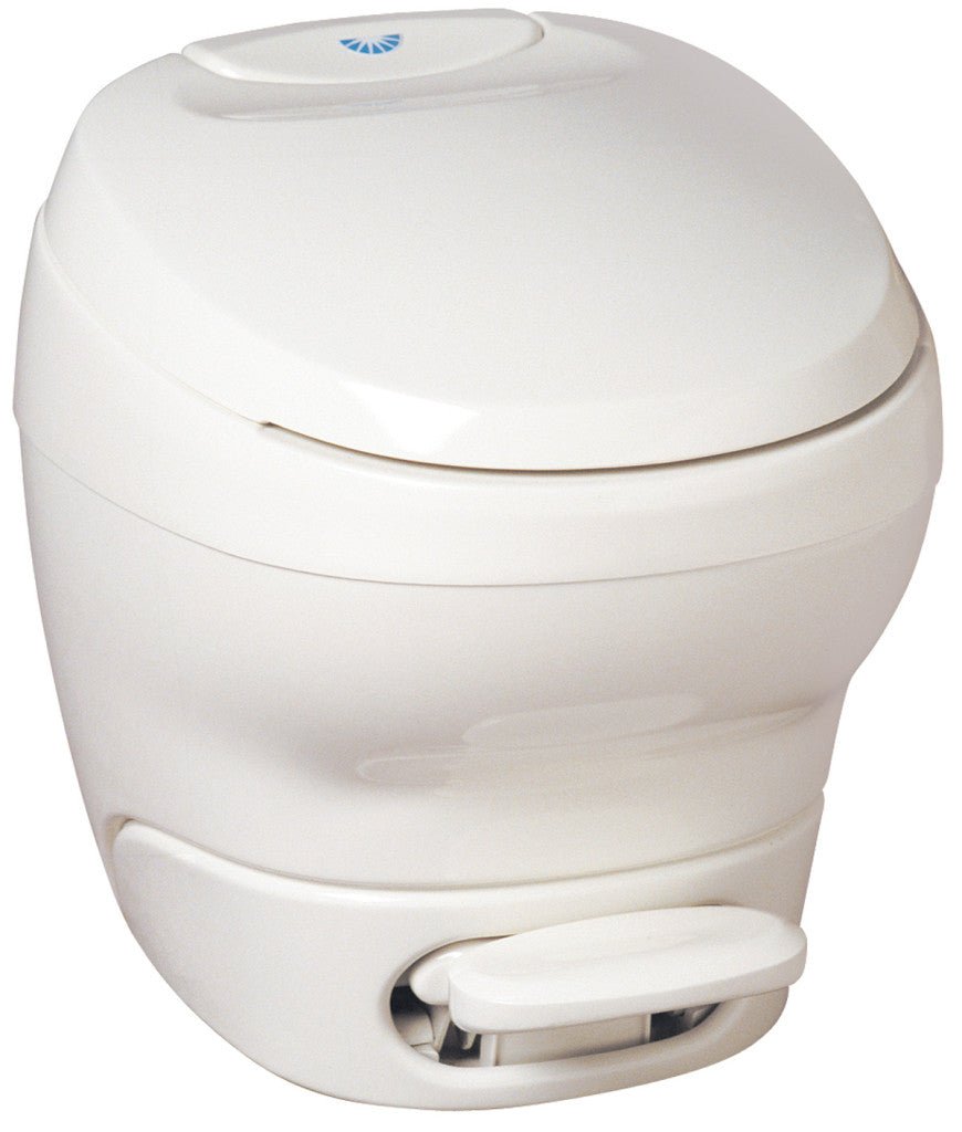 Thetford Aqua-Magic Bravura Toilet High Profile White Plastic with Pulsating Flush 31084 - Young Farts RV Parts