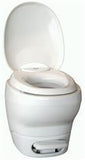 Thetford Aqua-Magic Bravura Toilet High Profile White Plastic with Water-Saving Hand Sprayer 31101