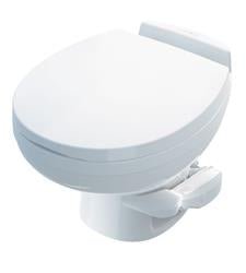 Thetford Aqua-Magic Residence Toilet Low Profile White Plastic - 42170 - Young Farts RV Parts