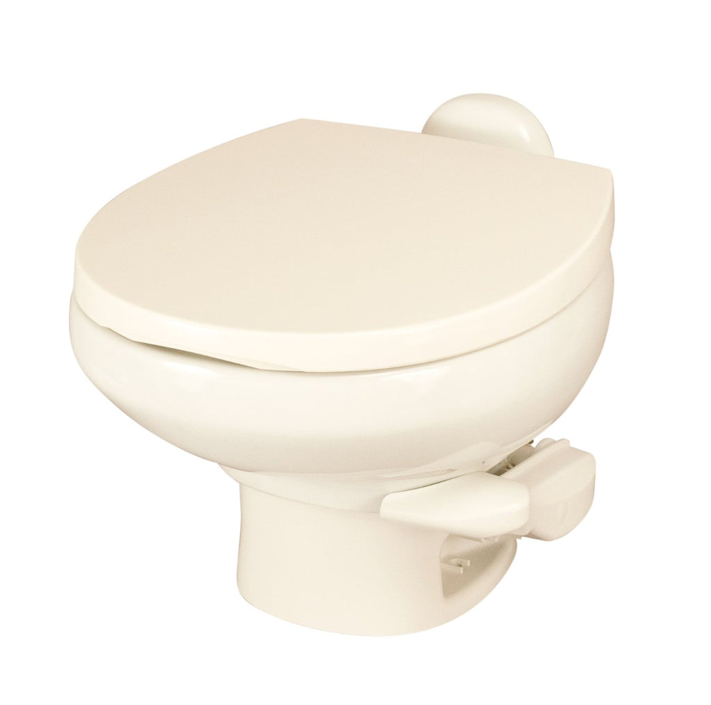 Thetford Aqua-Magic Style II Toilet Low Profile Bone Polymer with Hand Sprayer 42065 - Young Farts RV Parts