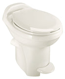 Thetford Aqua-Magic Style Plus Toilet High Profile Bone Polymer Base with Hand Sprayer 34435