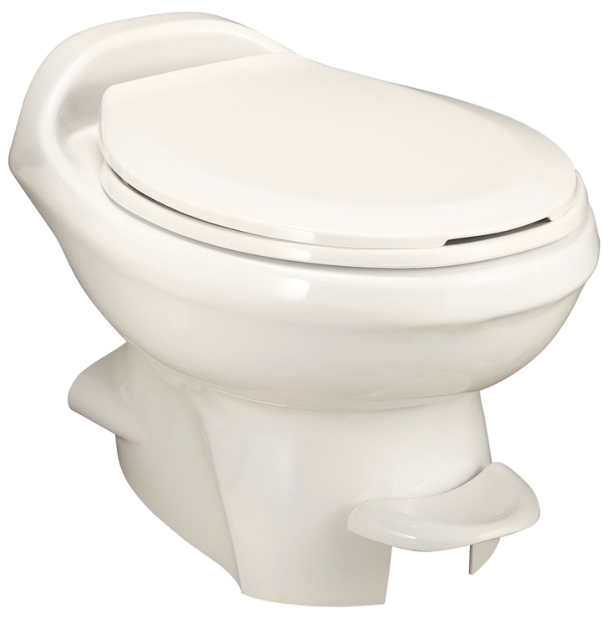 Thetford Aqua-Magic Style Plus Toilet Low Profile Bone Polymer Base 34438 - Young Farts RV Parts