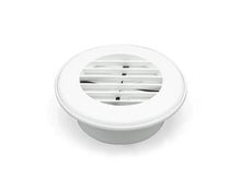 Load image into Gallery viewer, Thetford Heating/ Cooling Register - Round Polar White - 94267 - Young Farts RV Parts