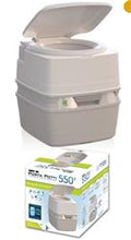 Load image into Gallery viewer, Thetford Porta Potti 550P MSD Toilet Portable 5.5 Gallon White/ Gray Plastic 92856 - Young Farts RV Parts