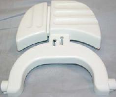 Thetford Toilet Flush Pedal for Aqua-Magic IV Foot Flush - with Mounting Screws White 33198 - Young Farts RV Parts