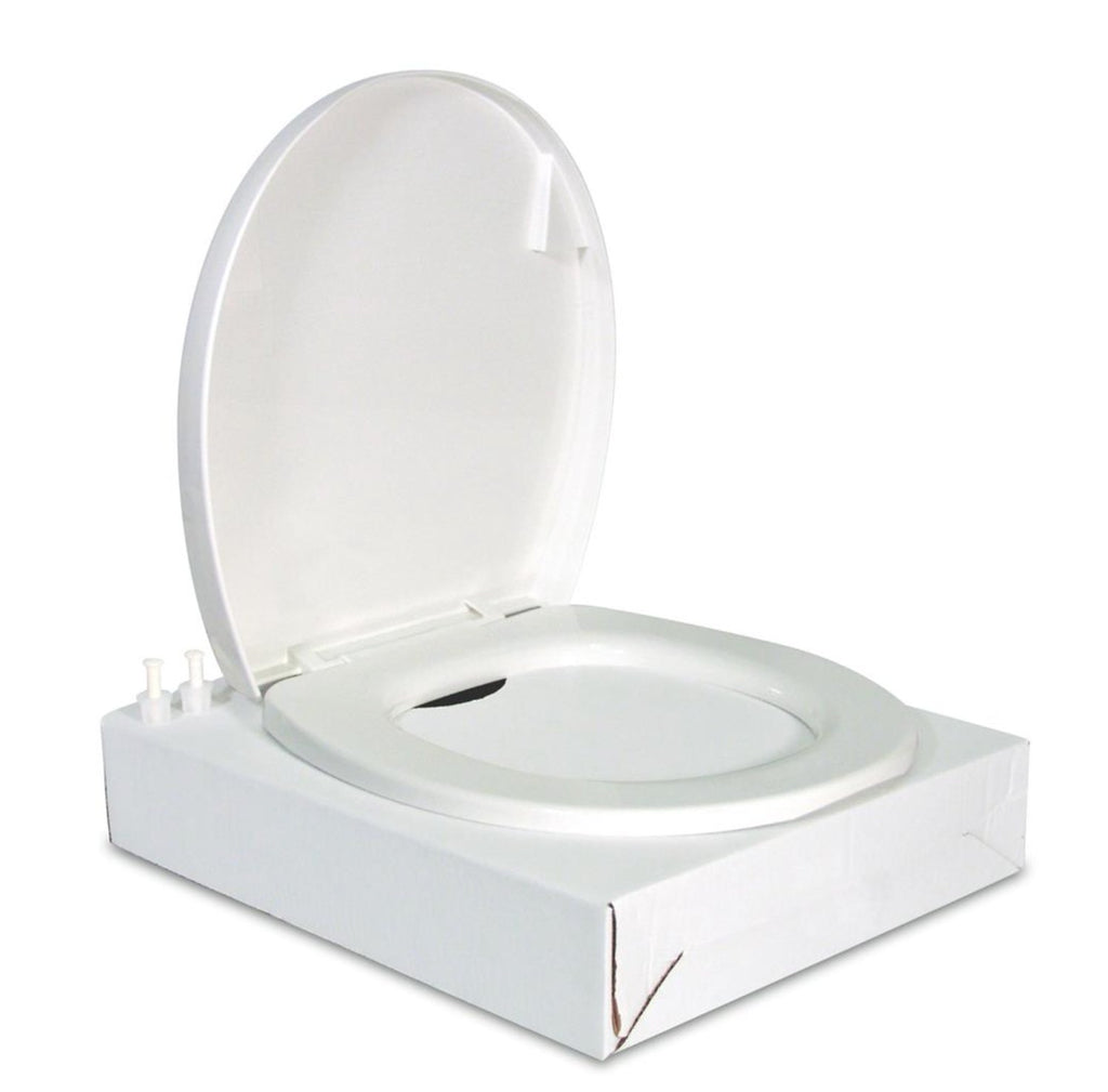 Thetford Toilet Seat Elongated Closed Front White 42178 - Young Farts RV Parts