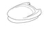 Thetford Toilet Seat Round Closed Front White Plastic - 31704 - Young Farts RV Parts