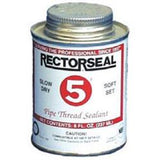Thread Sealant LaSalle Bristol 7525631 Number 5 ®, Use To Seal/ Lubricate/ Protect Pipe Thread, Compatible With Threaded Galvanized Steel/ Iron/ Brass/ Copper/ Aluminum/ Stainless Steel/ Polyethylene/ Fiberglass Reinforced/ PVC Pipe