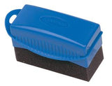 Tire Dressing Applicator Pad Carrand 92043WR Contour Type; Black; Foam Sponge; Blue Plastic Handle