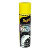 Tire Dressing Meguiars G210419 Ultimate Insane; Tire Foam; Use For Highest Glossy Shine; 19 Ounce Aerosol Can