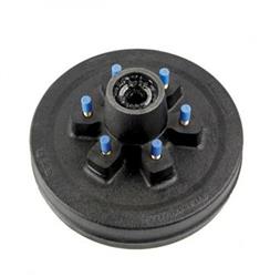 Trailer Axle Hub Lippert Components 141286 Fits Lippert 3500 Pound Idler Axles, 6 x 5-1/2" Diameter Bolt Pattern, 3500 To 4400 Pound Capacity, Electric Brakes - Young Farts RV Parts