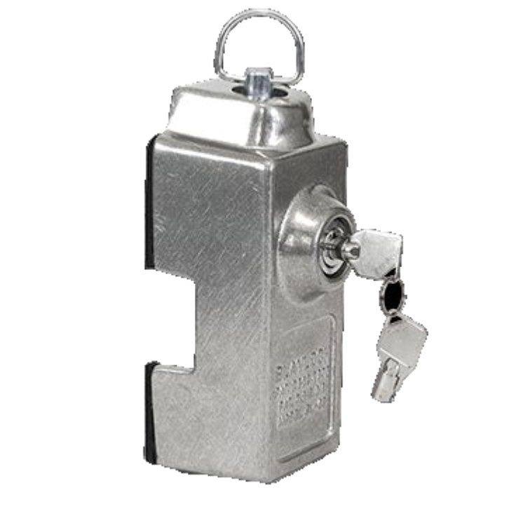 Trailer Cargo Door Lock Blaylock DL-80 Fits Most Single And Double Trailer Doors With Vertical Or Horizontal Lock Rod Handles, Aircraft Grade Aluminum - Young Farts RV Parts