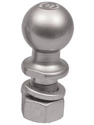 Trailer Hitch Ball Husky Towing 33851 2" Ball, 6000 Pound Gross Towing Capacity, 1" Shank Diameter, Chrome, Steel - Young Farts RV Parts
