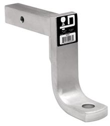 Trailer Hitch Ball Mount Draw-Tite 4283 Ultra Frame ®, Class V, Fits 2" Receiver, 12000 Pound Gross Trailer Weight/ 1200 Pound Tongue Weight, 8" Drop/ 7" Rise, Non-Swivel, Non-Extendable, 9-1/2" Solid Shank, 1-1/4" Ball Hole, Without Ball - Young Farts RV Parts