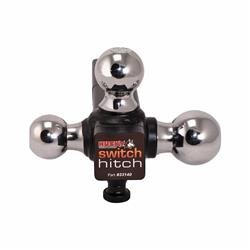 Trailer Hitch Ball Mount Husky Towing 33140 Switch Hitch, Class IV, Fits 2" Receiver, 2000 Pound Gross Trailer Weight (For 1-7/8" Ball)/ 6000 Pound Gross Trailer Weight (For 2" Ball)/ 10000 Pound Gross Trailer Weight (For 2-5/16" Ball), Swivel, Non-Extend - Young Farts RV Parts