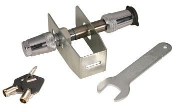 Trailer Hitch Pin Trimax Locks TAR300 Premium, Anti-Rattle Barbell, 5/8