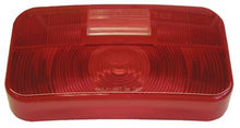 Load image into Gallery viewer, Trailer Light Lens Peterson Mfg. V25922-25 Replacement Lens For Peterson Trailer Light Part Number 25922, Rectangular, Red, Snap-On - Young Farts RV Parts