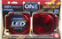Trailer Light Optronics TLL008RK One „¢, Combination Tail Light, LED, 12.8 Volt DC, Acrylic Lens And Plastic Housing, With Driver/ Passenger Side Tail Light And Mounting Hardware - Young Farts RV Parts