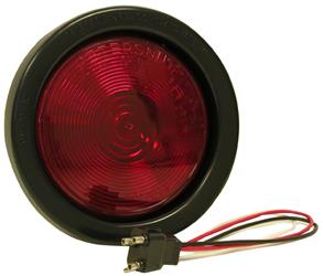 Trailer Light Peterson Mfg. 426KR Stop/ Turn/ Tail Light, Sealed, Incandescent, Round Shape, Red, 4-1/4