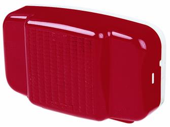 Trailer Light Peterson Mfg. M457L Stop/ Turn/ Tail Light, Incandescent, Rectangular, Red, 8-13/16