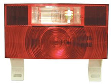 Load image into Gallery viewer, Trailer Light Peterson Mfg. V25914 Stop/ Turn/ Tail Light, Incandescent Bulb, Rectangular, Red, 8-9/16&quot; Length x 4-5/8&quot; Width, With Reflex/ License Light/ Plate Mounting Bracket/ Backup Light - Young Farts RV Parts