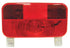 Trailer Light Peterson Mfg. V25923 Stop/ Turn/ Tail Light, Incandescent Bulb, Rectangular, Red, 8-9/16" Length x 4-5/8" Width, With Reflex/ Plate Mounting Bracket - Young Farts RV Parts