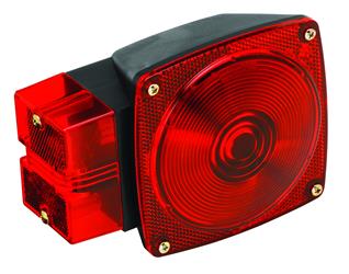 Trailer Light Wesbar 2523074 7-Function Tail Light, Incandescent Bulb, Red Lens, 6.29" Length x 4.66" Width x 3.76" Height, Right/Curbside, Submersible With offerings of both incandescent and LED lighting for vehicles and trailers, plus an extensive line - Young Farts RV Parts