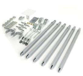 Trailer Stabilizer Jack Stand Lock Arm Lippert Components 191015 JT's Strong Arm, Inner Stabilizer For Use With 5th Wheel Jack Standard Stabilizer Kit 191023 - Young Farts RV Parts