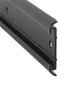 Trim Molding AP Products 021 - 54602 - 8 Flat Trim Type, With Insert Section (Trim/ Screw Cover Is Separate), 1 - 1/4" Height x 1/5" Width x 8 Foot Length, Black, Aluminum - Young Farts RV Parts