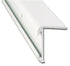 Trim Molding AP Products 021-85201-16 Long Leg Insert Corner Molding Type, 1-1/4" Height x 31/32" Width x 16 Foot Length, Polar White - Young Farts RV Parts