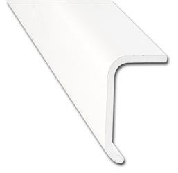 Trim Molding AP Products 021 - 86102 - 8 Long Leg Non Insert Trim Type, 1 - 2/5" Height x 3/4" Width x 8 Foot Length, Black, Aluminum - Young Farts RV Parts