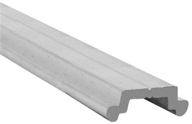 Trim Molding Insert AP Products 021 - 58203 - 12 Insert Base Trim Type, 19/32" Height x 3/16" Width x 12 Foot Length, Mill, Aluminum - Young Farts RV Parts