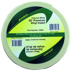 Trim Molding Insert JR Products 10035 Used For Trim Molding, 1" Width X 25 Foot Length, Vinyl - Young Farts RV Parts