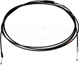 Trunk Lid Release Cable Dorman 912-702 OE Solutions ™, OE Replacement, Black - Young Farts RV Parts