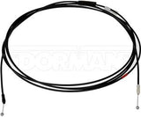Trunk Lid Release Cable Dorman 912-702 OE Solutions ™, OE Replacement, Black