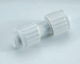 Tube End Fitting Elkhart Supply 06343 Flair-It ™, 5/8" Outer Diameter, Straight, White, Plastic - Young Farts RV Parts