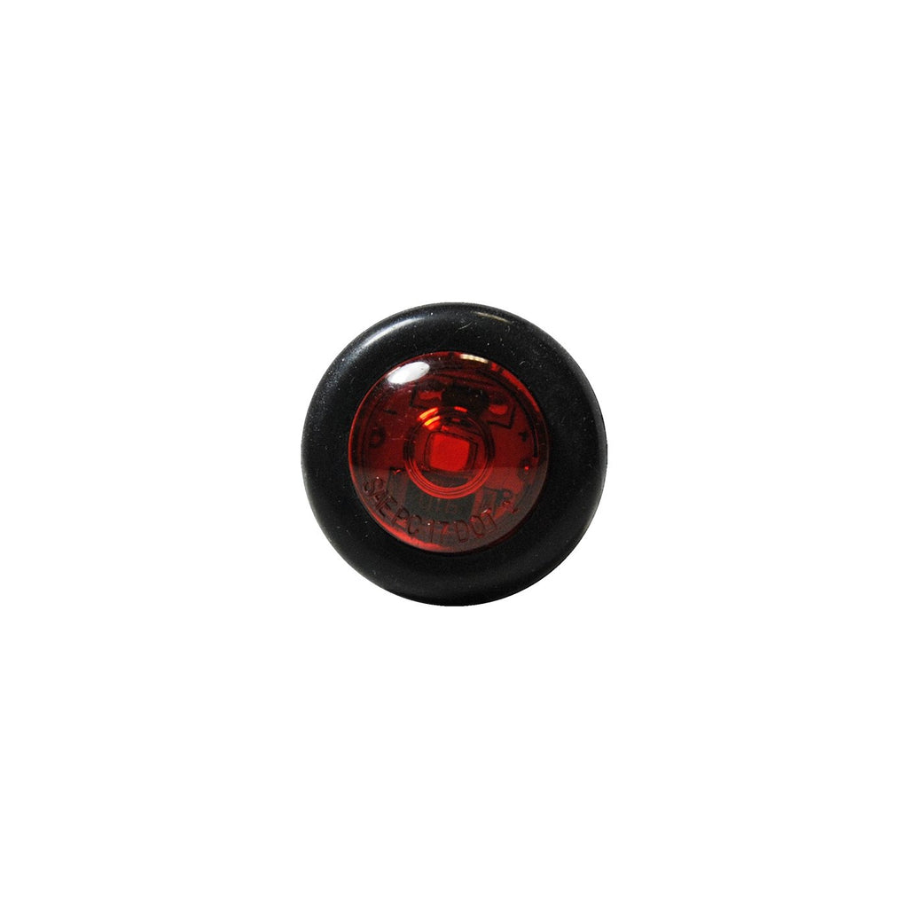 Uni-Bond LED0720R - LED Smooth Lens Compact Side Marker Lamp – Red - Young Farts RV Parts