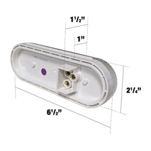 Load image into Gallery viewer, Uni-Bond LED2238-6C - LED Oval Back Up Lamp – 6 Diodes Clear - Young Farts RV Parts