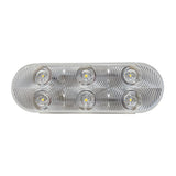 Uni-Bond LED2238-6C - LED Oval Back Up Lamp – 6 Diodes Clear