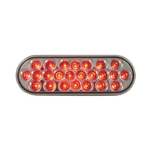 Load image into Gallery viewer, Uni-Bond LED2238C-24R - 6.5&quot; x 2.25&quot; Side Marker 24 x LED Light Clear/Red - Young Farts RV Parts