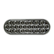 Load image into Gallery viewer, Uni-Bond LED2238C-24R - 6.5&quot; x 2.25&quot; Side Marker 24 x LED Light Clear/Red - Young Farts RV Parts