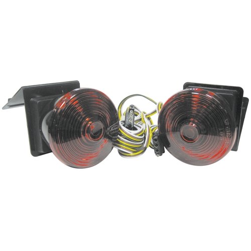 Uni-Bond TW4402R - 4" Round Rear Trailer Tail Light Kit (2) - Young Farts RV Parts
