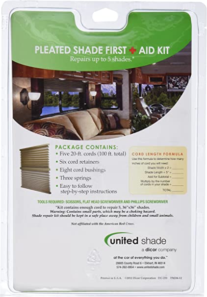 United Shade 650000 Window Shade Restringing Kit - Young Farts RV Parts